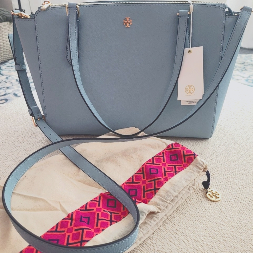Tory Burch Emerson Small Top Zip Tote